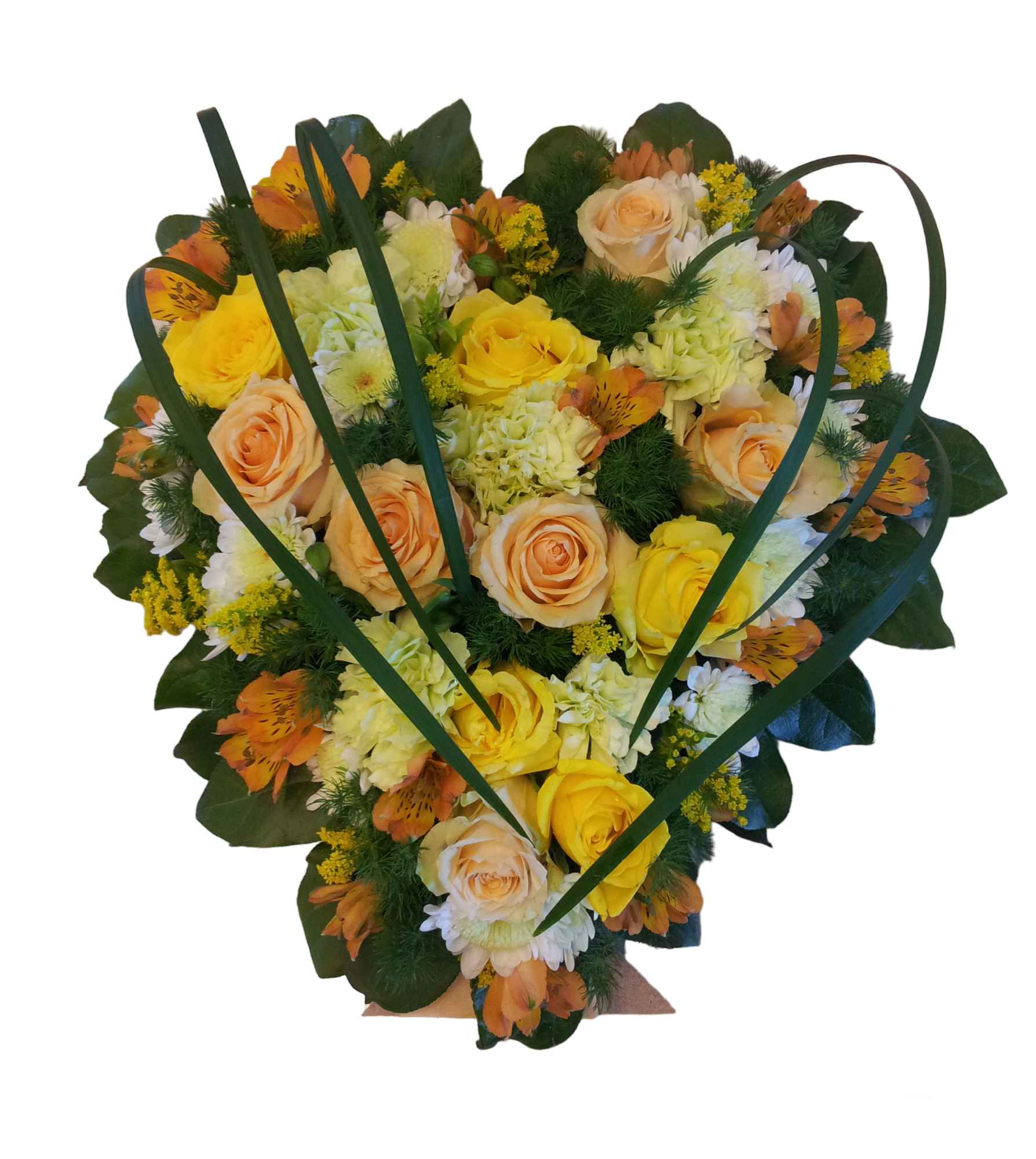 Cuore GIALLO ARANCIO